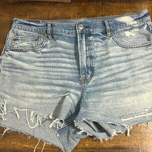 American Eagle Distressed Jean Shorts
